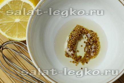Burgonya saláta tojással és zöldhagymával - recept fotókkal