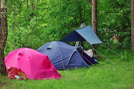 Camping în suburbii