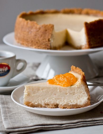 Cheesecake clasic - New York cum să gătești - o rețetă dovedită pas cu pas cu o fotografie pe delicioasă