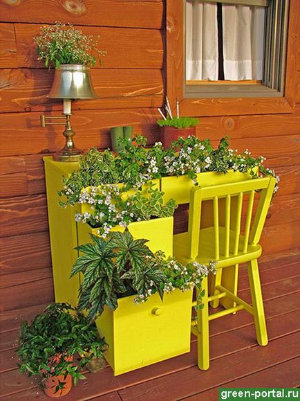 Grădina cu containere este ideală pentru designul de buzunar al dvs. pe propriile mâini