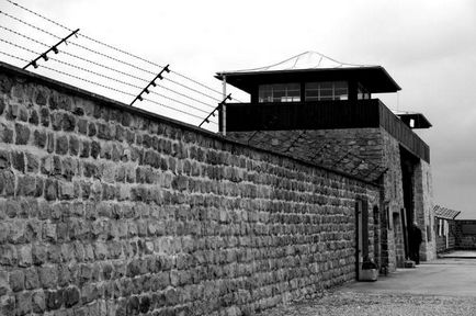 Tabăra de concentrare Mauthausen în Austria fotografie