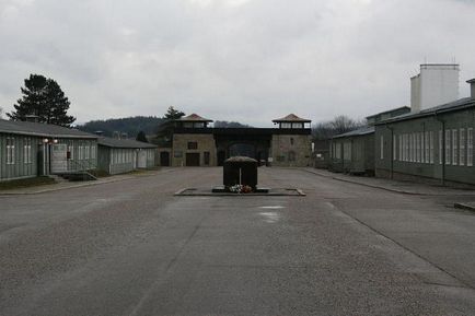 Tabăra de concentrare Mauthausen în Austria fotografie