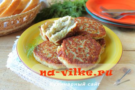 Szelet darált halból szürke tőkehalat - recept fotókkal