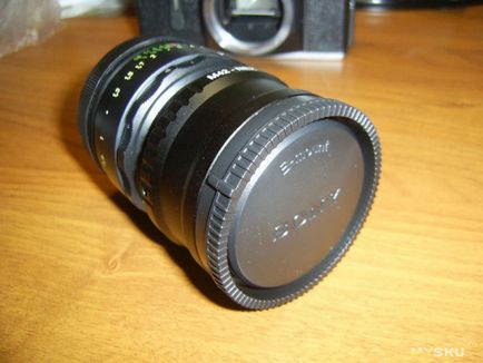 Кришки для фотоапарата sony з об'єктивами e-mount