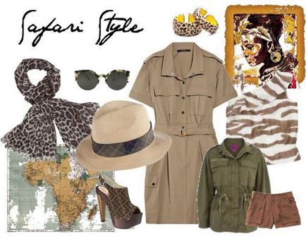Cult lucru, rochie safari, moda