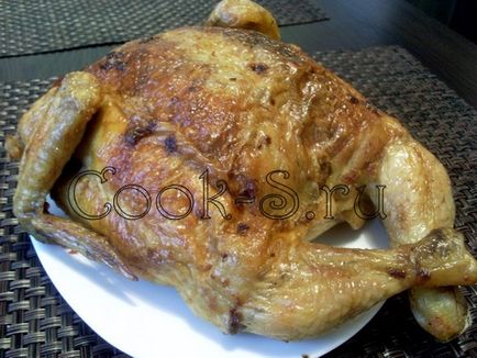 Chicken stuffed with clatite - reteta pas cu pas cu poze, feluri de mancare de pui