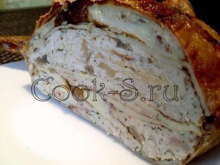 Chicken stuffed with clatite - reteta pas cu pas cu poze, feluri de mancare de pui