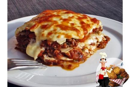 Lasagne în cuptorul cu microunde