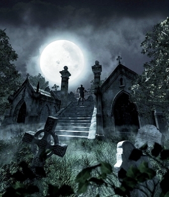 Лікування і чаклунство на кладовищі - магія - низька місяць
