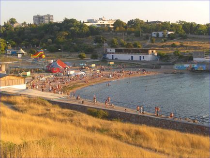 Cele mai bune plaje din Sevastopol cele mai bune este în mediul rural