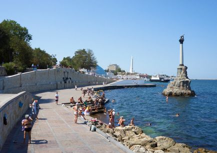 Cele mai bune plaje din Sevastopol cele mai bune este în mediul rural