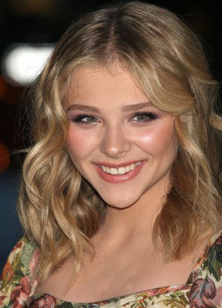 Smink Chloe Moretz és különböző karakter a filmben - make-up otthon