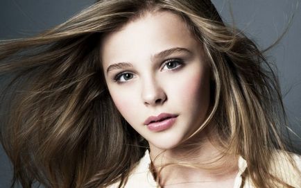 Smink Chloe Moretz és különböző karakter a filmben - make-up otthon