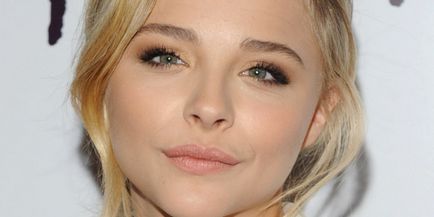 Smink Chloe Moretz és különböző karakter a filmben - make-up otthon