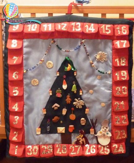 Mama cusută - calendarul Advent al Shevinei Julia