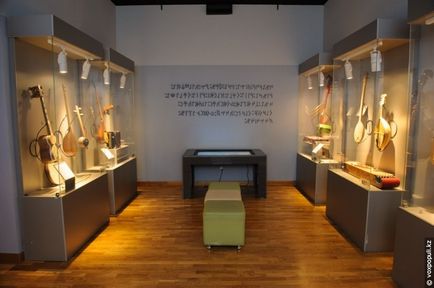 Hely Múzeum kazah népi hangszerek (helyszín: Múzeum kazah népi hangszerek) Hely Múzeum kazah népi hangszerek