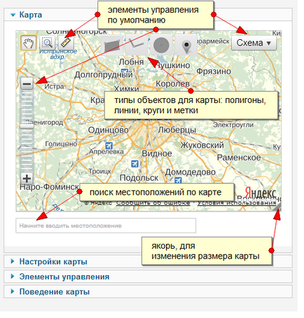 Designerul Yandex Map pentru joomla este vorba despre dezvoltarea web-ului