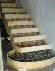Монолітні сходи з бетону особливості конструкцій, технологія