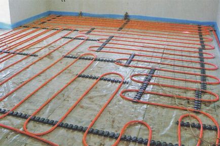 Монтаж водяної теплої підлоги - докладна інструкція, технологія влаштування, фотоприклади і відео