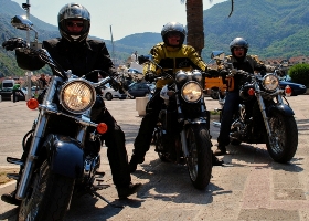 Motociclete, excursii cu motor în Muntenegru
