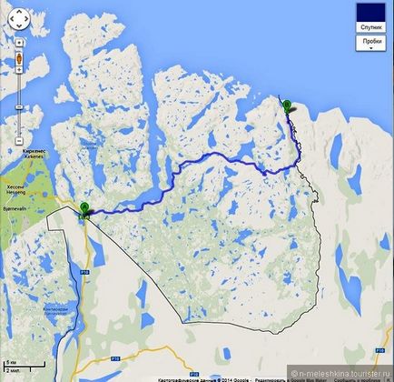 Ghidul meu către estul Finnmark (Norvegia)