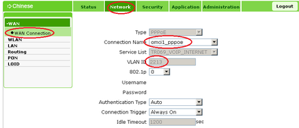 A wi-fi router Promsviaz MT-pon-at-4 (VLAN Multicast VLAN) A wi-fi router Promsviaz mt-pon-at-4