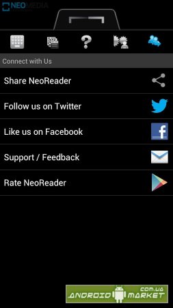 Neoreader qr - android market (google play) - скачати безкоштовно програми, ігри, шпалери для андроїд