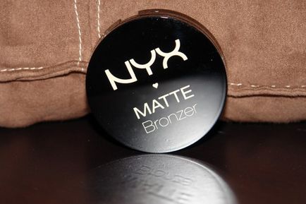 Nyx bronz mat și pensulă sigma f25-conice cu fața ca un fir cu un review ac