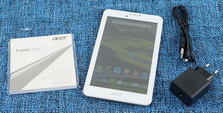 Áttekintés a tablet acer Iconia talk 7