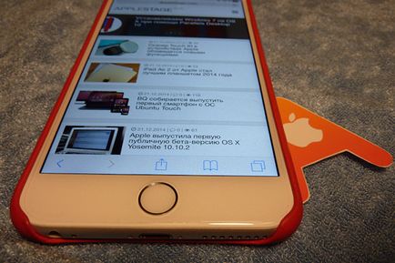 Áttekintés spigen sgp Steinheil flex hd képernyővédő fólia iPhone 6 Plus