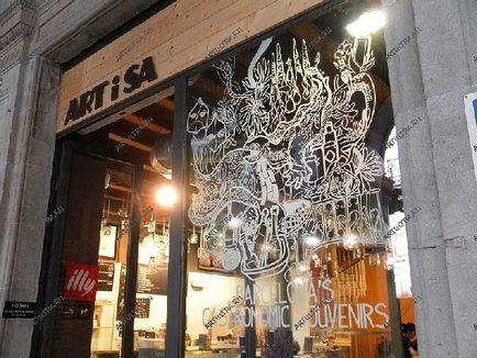 Kirakatrendezés fotó boltok (üzletek) Dekoráció kirakatok fotó