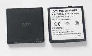 Опит в използването на енергия на батерията Mugen захранване за HTC усещане