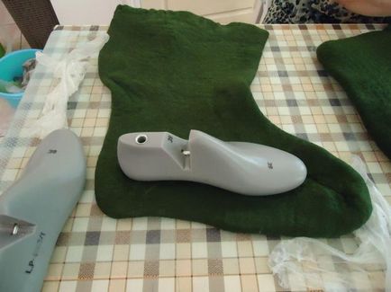 Звіт про мк лени Бардіної з валяння ботфортам - ярмарок майстрів - ручна робота, handmade