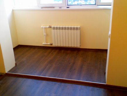 Befejező erkély laminált (befejező) Befejező erkély laminált
