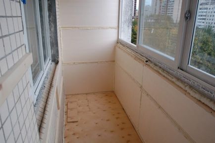 Befejező erkély laminált (különböző célok) Befejező erkély laminált