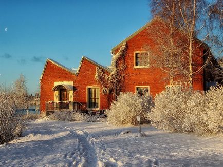 Încălzirea în Finlanda este casa ta din sat