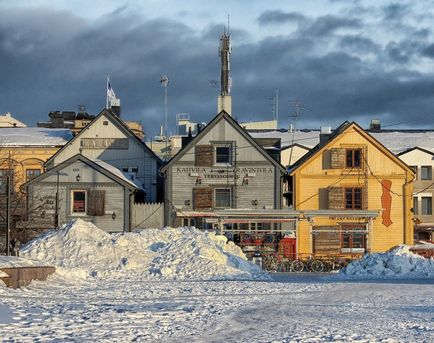 Încălzirea în Finlanda este casa ta din sat