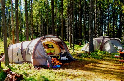 Sátor turizmus (kemping) a külvárosban, Mari útikönyv