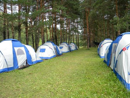 Наметове туризм (кемпінг) в Підмосков'ї, марійський туристичний портал