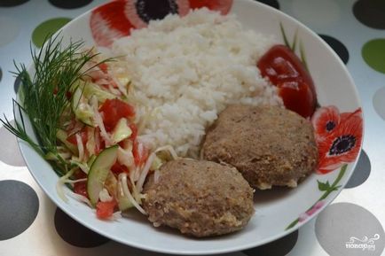 Gőz szelet marhahús - lépésről lépésre recept fotók