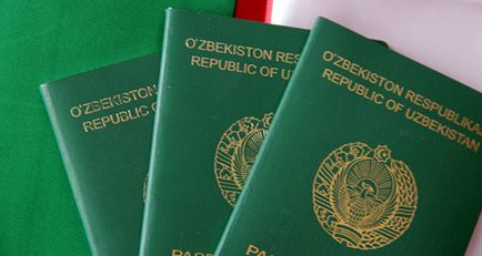 Pasaport sau autocolant în timp ce călătoresc în străinătate în țările post-sovietice