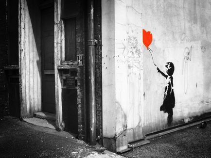 Selecția celor mai bune lucrări ale misteriosului Banksy (15 fotografii)