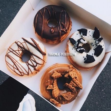 Donuts rețetă cu o fotografie pentru Ziua Îndrăgostiților