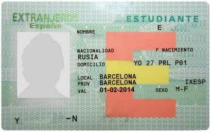 Procedura de obținere a unei școli de studenți (tarjeta de estudiante) în Spania, espanglish