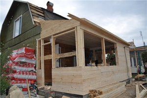 Instrucțiuni pas cu pas pentru a construi o verandă cu propriile mâini cum să-l construiți în casă,