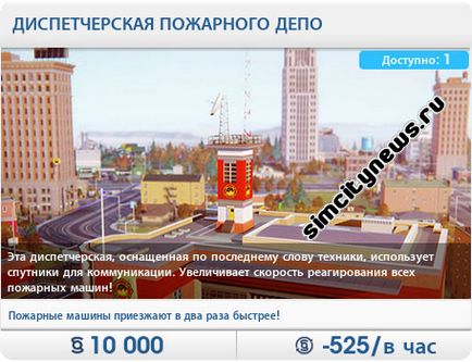 Пожежна частина, новини simcity