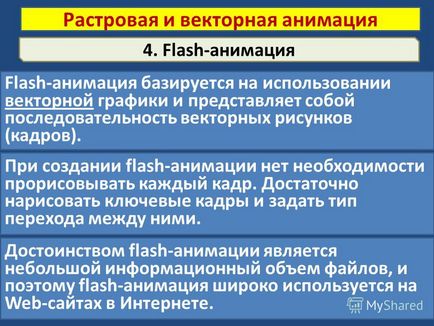 Презентація на тему растрова і векторна анімація