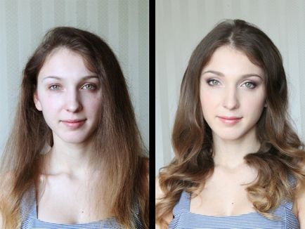 Професійний макіяж до і після фото в домашніх умовах - макіяж в домашніх умовах