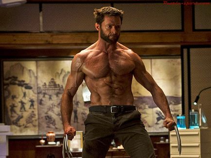 edzés Hugh Jackman (Wolverine)