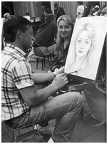 Пропорції особи людини або як навчитися малювати портрет правильно